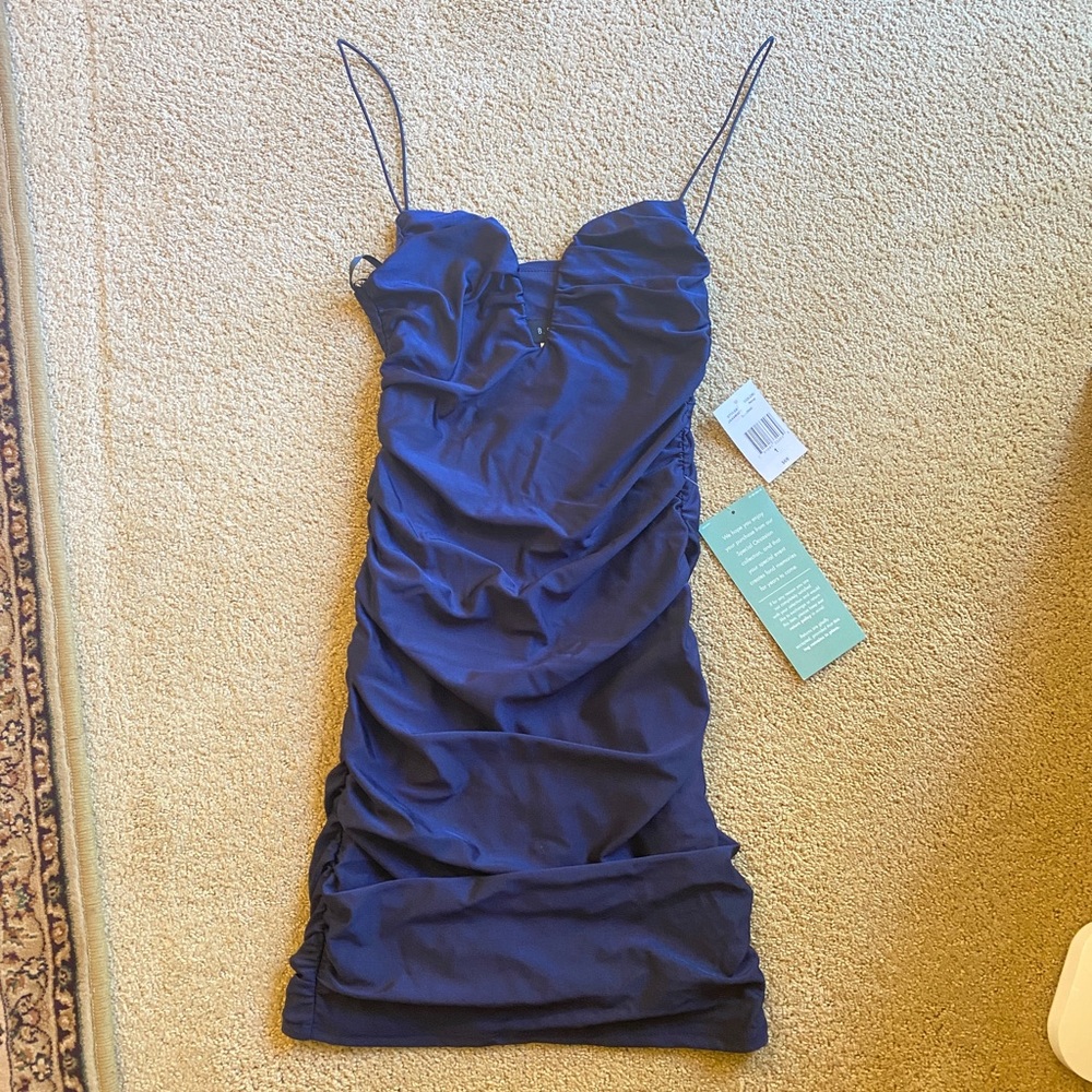 B. Darlin Juniors Spaghetti Strap Bodycon Dress